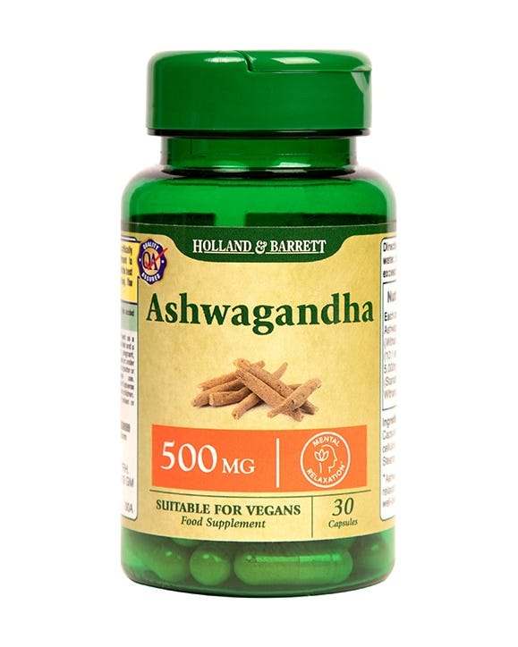 Holland & Barrett Ashwagandha 500mg Capsules